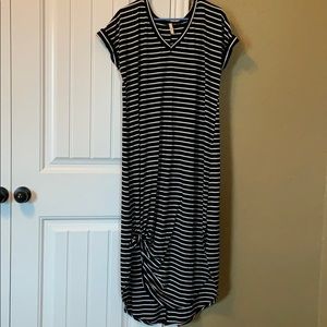 Striped Maxi Dress